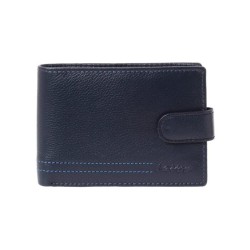 Lavor Δερμάτινο Ανδρικό Πορτοφόλι Μπλε 1-3822 - Χονδρική Πώληση